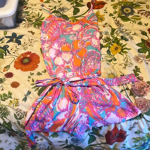 Dresses & Skirts - Silk Lilly Pulitzer romper size M